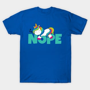 Nope - Unicorn T-Shirt